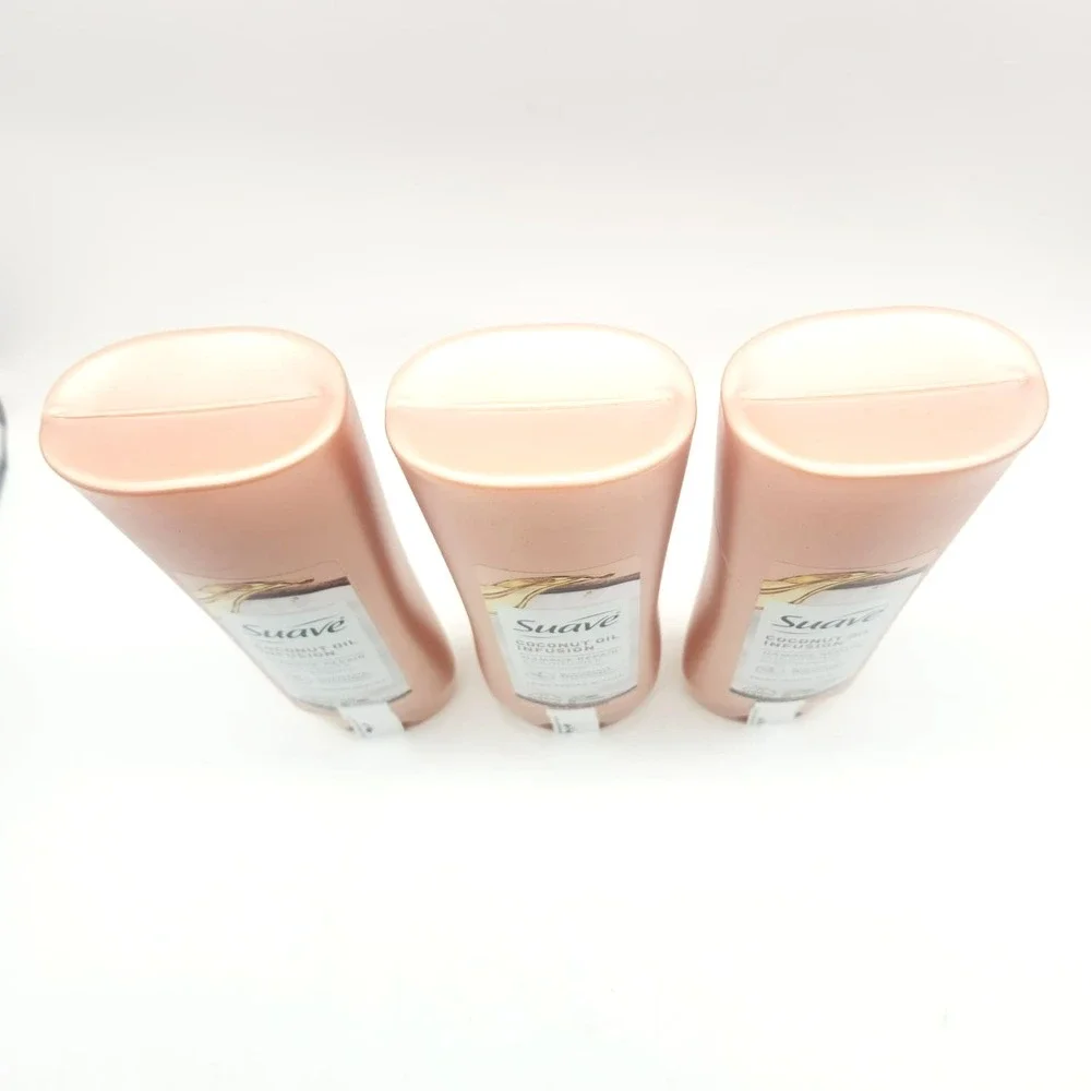 3-Pack Suave Conditioner 15oz Each Coconut Oil Daily Moisture‎ Care
